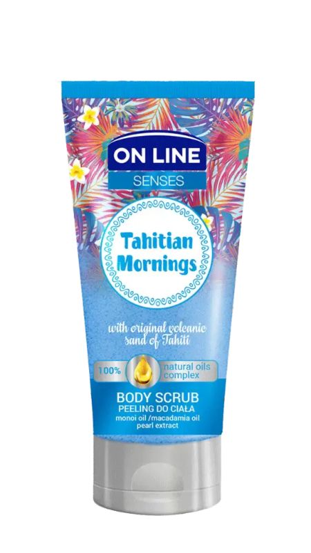 img-3371.jpg ON LINE SENSES TAHITIAN MORNINGS BODY SCRUB 200ML - الصورة 1