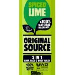 ORIGINAL SOURCE BODY WASH  ZINGY LIME 500 ML