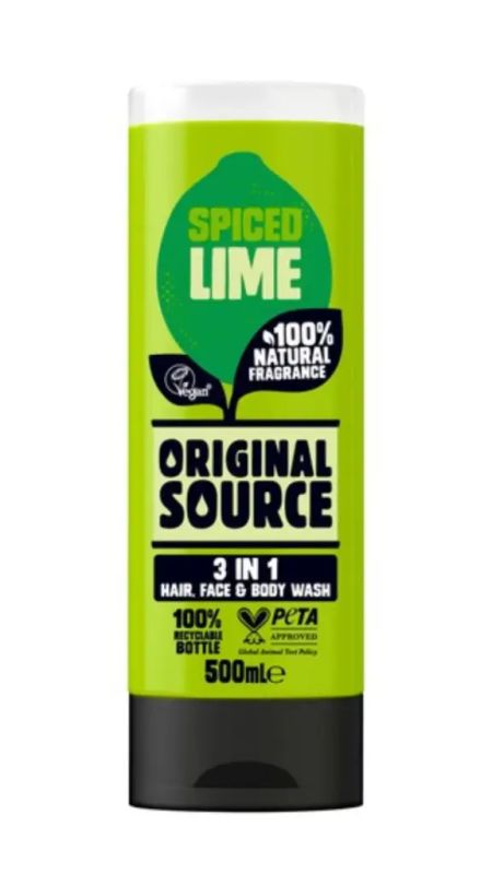 img-3376.jpg ORIGINAL SOURCE BODY WASH ZINGY LIME 500 ML - الصورة 1