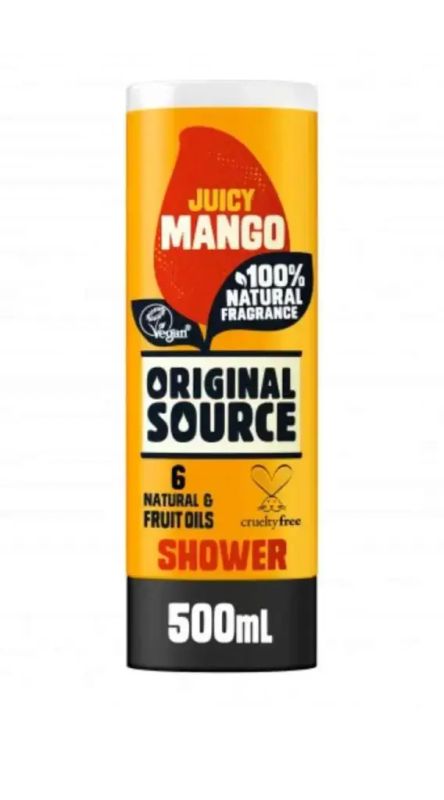 img-3383.jpg ORIGINAL SOURCE BODY WASH JUICY MANGO 500 ML - الصورة 1