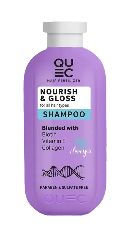 img-3428.jpg QUEC SHAMPOO NOURISH & GLOSS 650 ML - الصورة 1