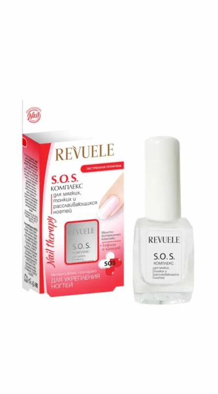 img-3465.jpg REVUELE NAIL TREATMENT SOS CMOPLEX 10 ML - الصورة 1