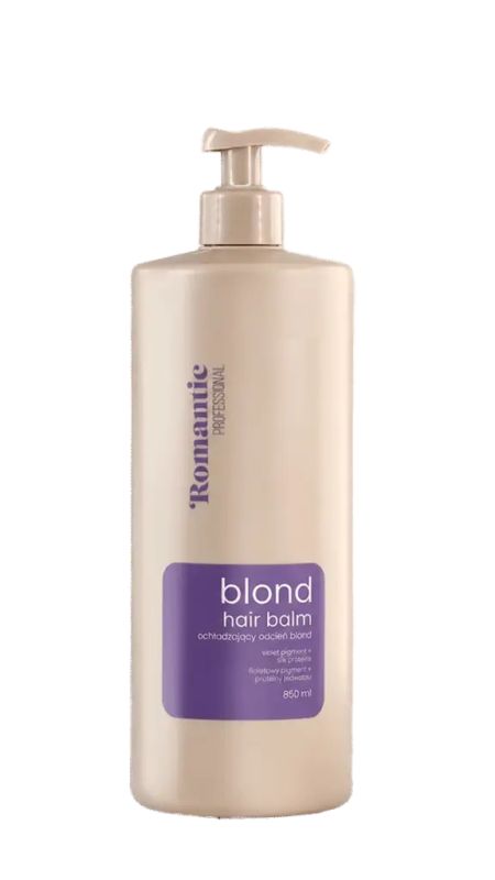 img-3476.jpg ROMANTIC PROFFSSIONAL HAIR BALM BLOND 850 ML - الصورة 1