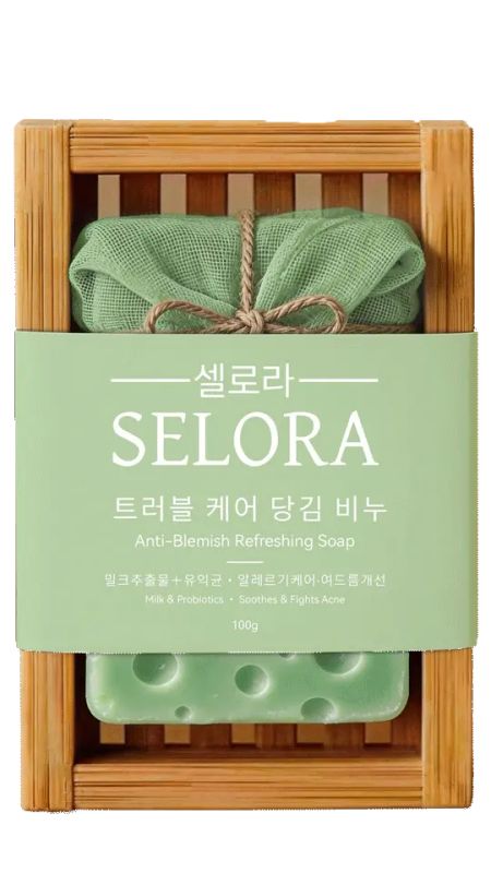 img-3626.jpg SELORA ANTI-BLEMISH REFRESHING SOAP 100 G - الصورة 1