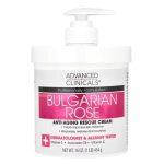 ADVANCED CLINICALS BULGARIAN ROSE CREAM 454G