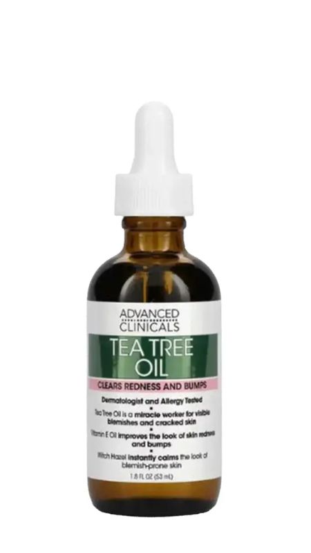 img-366.jpg ADVANCED CLINICALS TEA TREE OIL CLEARS SERUM 53ML - الصورة 1