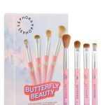 SEPHORA MAKEUP BRUSH SET (EYE) BUTETERFLY BEAUTY 4PCS