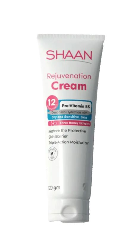 img-3712.jpg SHAAN FACE CREAM REJUVENATION PRO-VITAMIN B5 120 GM - الصورة 1