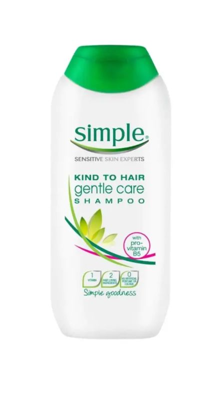 img-3874.jpg SIMPLE SHAMPOO VITAMIN B5 GENTLE CARE 200ML - الصورة 1