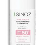 SINOZ PINK TOUCH TONE UP FLUID SUNSCREEN SPF50+ 50ML