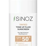 SINOZ TINTED TONE UP FLUID SUNSCREEN SPF50+ 50ML