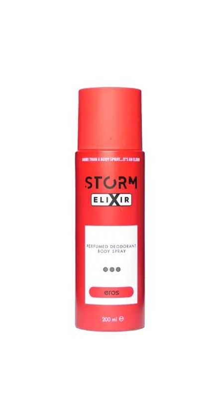 img-4045.jpg STORM ELIXIR DEODORANT SPRAY EROS 200 ML - الصورة 1