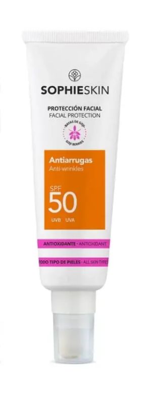 img-4051.jpg SOPHIESKIN SOLAR FACIAL ANTIARRUGAS SPF 50 50ML - الصورة 1