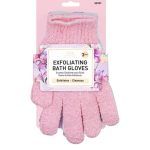 SPA EXFOLIATING BATH GLOVES 69451 6PCS