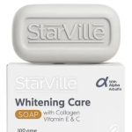 STARVILLE SOAP WHITENING CARE WITH COLLAGEN VITAMIN E & C 90 GME
