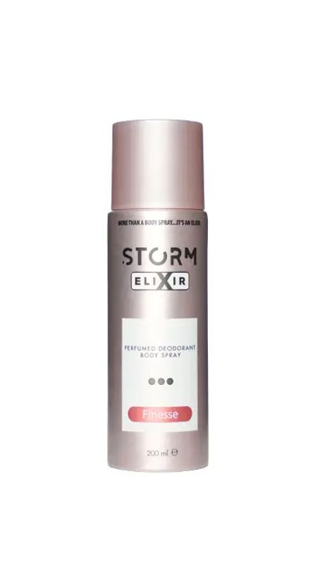 img-4068.jpg STORM ELIXIR DEODORANT SPRAY FINESSE 200 ML - الصورة 1