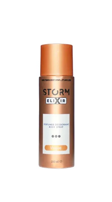 img-4076.jpg STORM ELIXIR DEODORANT SPRAY VOGUE 200 ML - الصورة 1