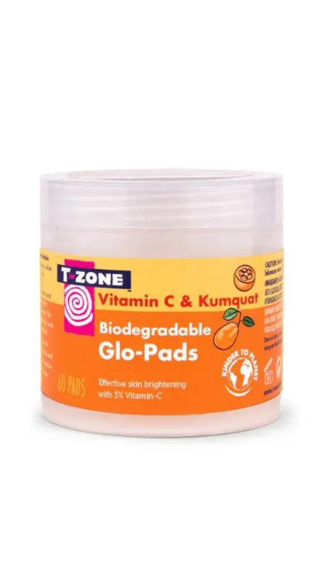 img-4147.jpg T-ZONE VITAMIN C BIODEGRADABLE GLO 60 PAD - الصورة 1