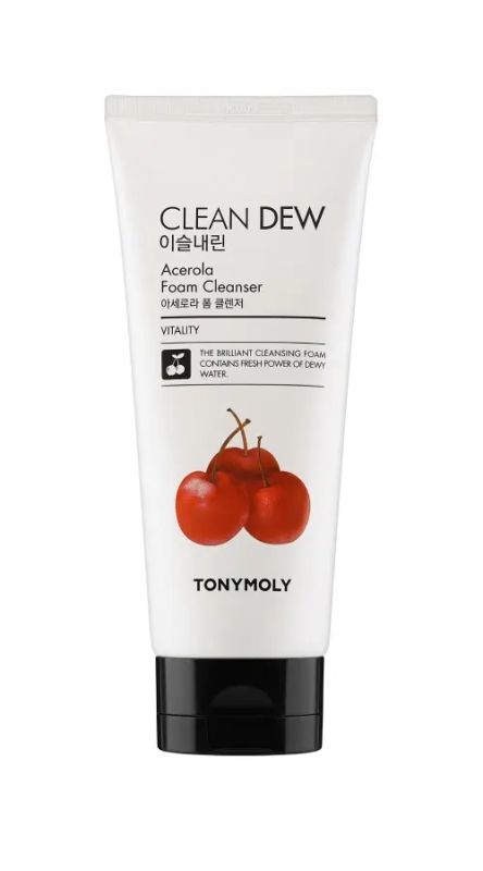 img-4270.jpg TONYMOLY CLEAN DEW ACEROLA FOAMING WASH 180ML - الصورة 1