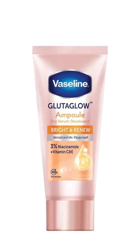 img-4340.jpg VASELINE AMPOULE DRY SERUM DEODORANT BRIGHT & RENEW 45 ML - الصورة 1