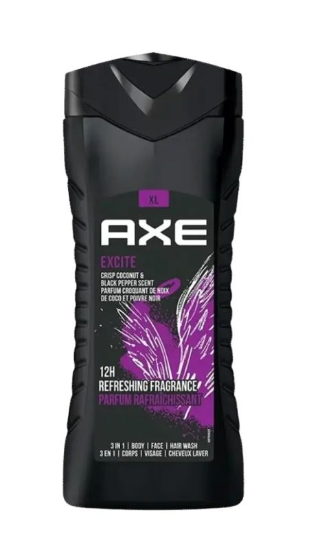 img-481.jpg AXE SHOWER GEL EXCITE 400ml - الصورة 1