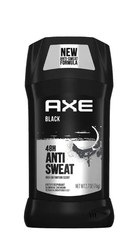 img-486.jpg AXE BLACK ANTIPERSPIRANT STICK 76G - الصورة 1