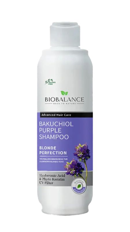 img-687.jpg BIO BALANCE BAKUCHIOL PURPLE SHAMPOO 330ML - الصورة 1