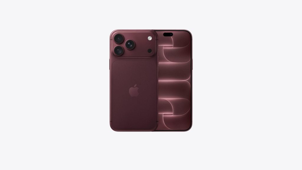 iPhone 18 Pro Max Burgundy
