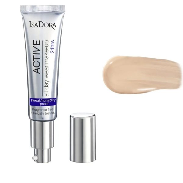 ISADORA FOUNDATION ACTIVE ALL WEAR MAKE-UP 10 فير