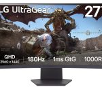 LG 27GS60QC-B UltraGear QHD 1000R Curved Gaming Monitor 27 inch 1