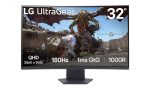 LG 32GS60QC-B UltraGear QHD 1000R Curved Gaming Monitor 32 inch 1