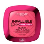 LOREAL BLUSH INFALLIBLE 24H FRESH WEAR 10 CONFIDENT PINK