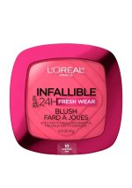 LOREAL BLUSH INFALLIBLE 24H FRESH WEAR 10 CONFIDENT PINK