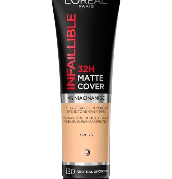 LOREAL FOUNDATION INFAILLIBLE 32H MATTE COVER 130 True Beige