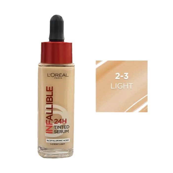 LOREAL FOUNDATION INFALLIBLE 24H TINTED SERUM LIHGT LOREAL FOUNDATION INFALLIBLE 24H TINTED SERUM LIHGT