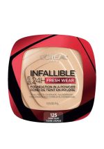 LOREAL POWDER FOUNDATION INFALLIBLE 24H FRESH WEAR 125 IVORY BUFF