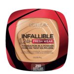 LOREAL POWDER FOUNDATION INFALLIBLE 24H FRESH WEAR 250 RADIANT SAND