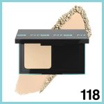 MAYBELLINE FOUNDATION POWDER FIT ME 24H OIL CONTROL 118
