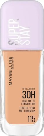 MAYBELLINE FOUNDATION SUPER STAY ACTIVE WEAR 30H LUME-MATTE 115