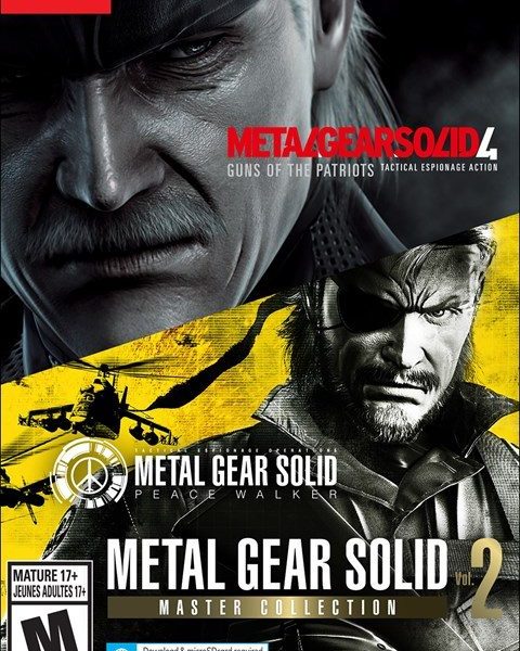 METAL GEAR SOLID Master Collection Vol.2 Nintendo Switch 2 Cover
