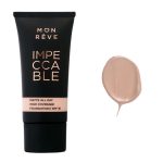 MON REVE FOUNDATION IMPACCABLE +15SPF MATTE ALL DAY 104