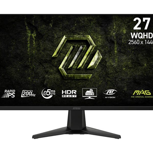 MSI MAG 275QF E20 Rapid IPS 200Hz 27 inch Gaming Monitor 1