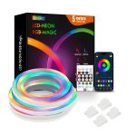شريط اضاءة LED Neon RGB Magic Light 5 Meter USB Bluetooth IP65 Waterproof