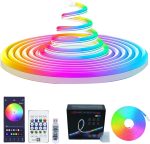 شريط اضاءة LED Neon RGB Magic Light 5 Meter USB Bluetooth IP65 Waterproof