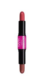 NYX BLUSH WONDER STICK DUO CORAL-DEEP PEACH
