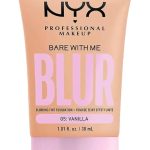 NYX FOUNDATION BARE WITH ME BLUR 05 VANILLA