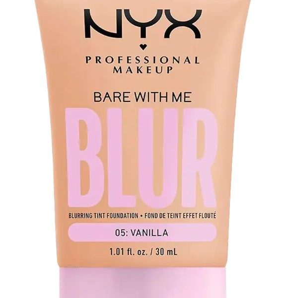 NYX FOUNDATION BARE WITH ME BLUR 05 VANILLA