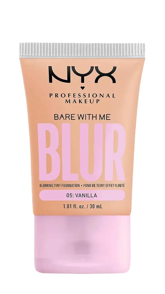 NYX FOUNDATION BARE WITH ME BLUR 05 VANILLA