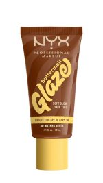 NYX FOUNDATION BUTTERMELT GLAZE +30SPF Nutmeg Butta 08