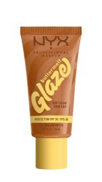 NYX FOUNDATION BUTTERMELT GLAZE +30SPF Praline Butta 06